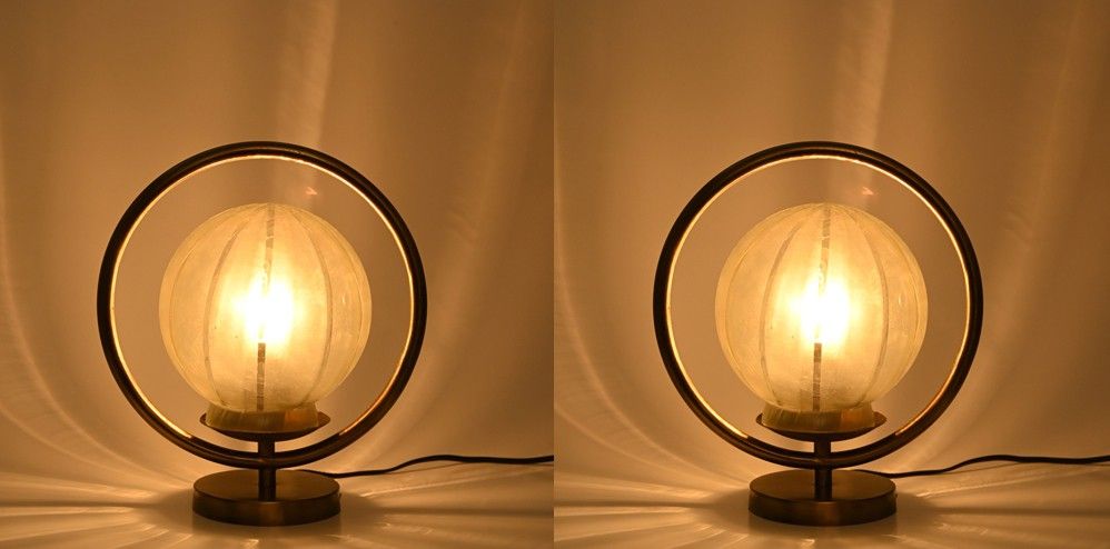 Designer Lighting Effects Round Table Lamp, (Pack Of 2) Table Lamp-image-20