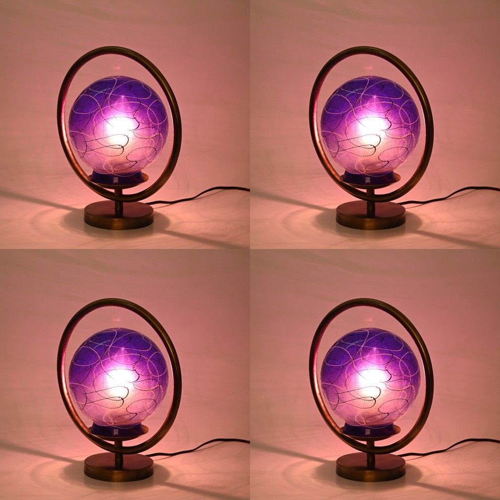 Designer Lighting Effects Round Table Lamp, (Pack Of 4) Table Lamp-image-21