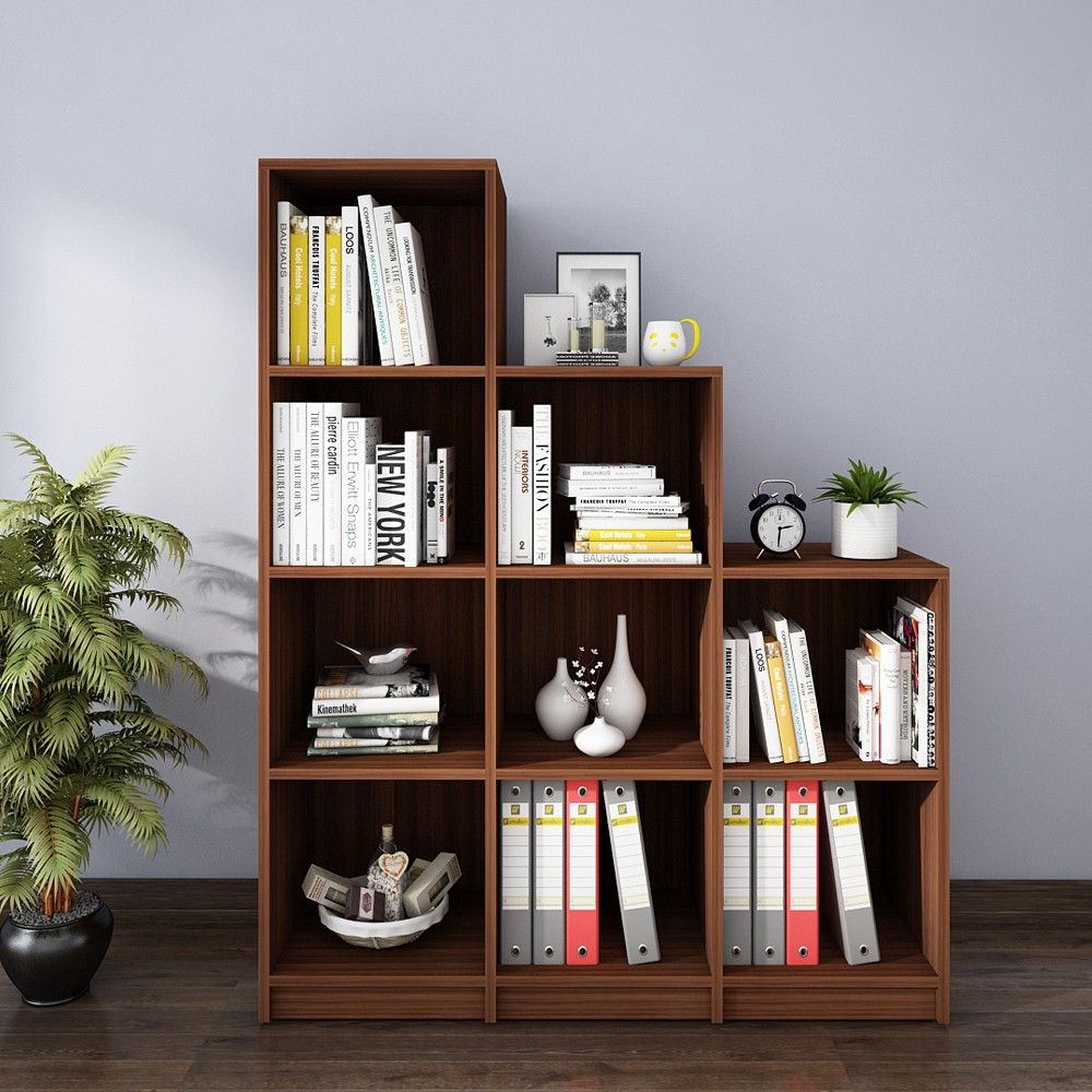 Engineered Wood Open Book Shelf-image-8