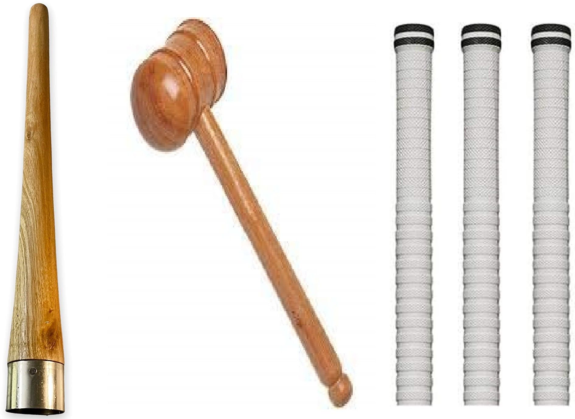 prssports Present 3 Bat Grip, 1Hammer , 1 Grip Cone (pack of 3) Mesh Grip-picture-10