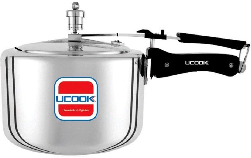 ucook By United Ekta Engg. 2.5 Litre Aluminium Inner Lid Non-Induction 2.5 L Pressure Cooker-picture-26