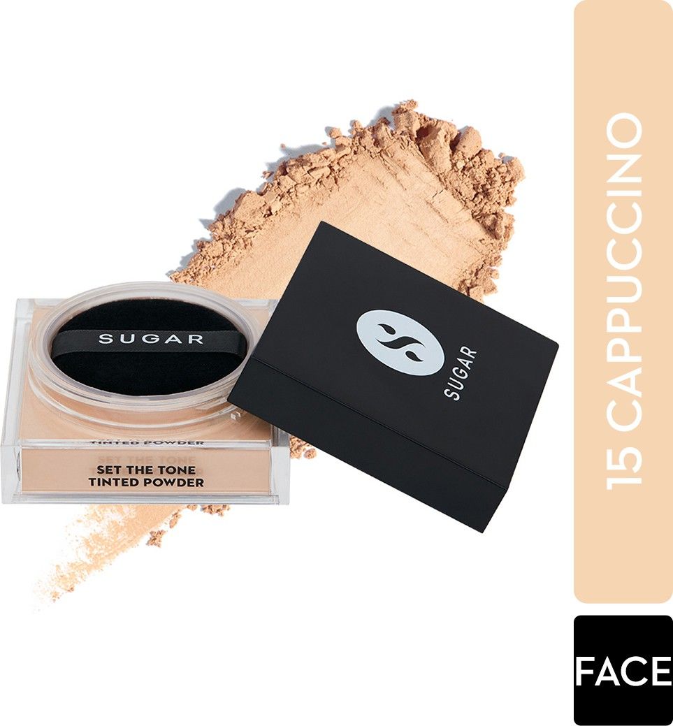 sugar cosmetics Set The Tone Tinted Powder Compact-picture-21