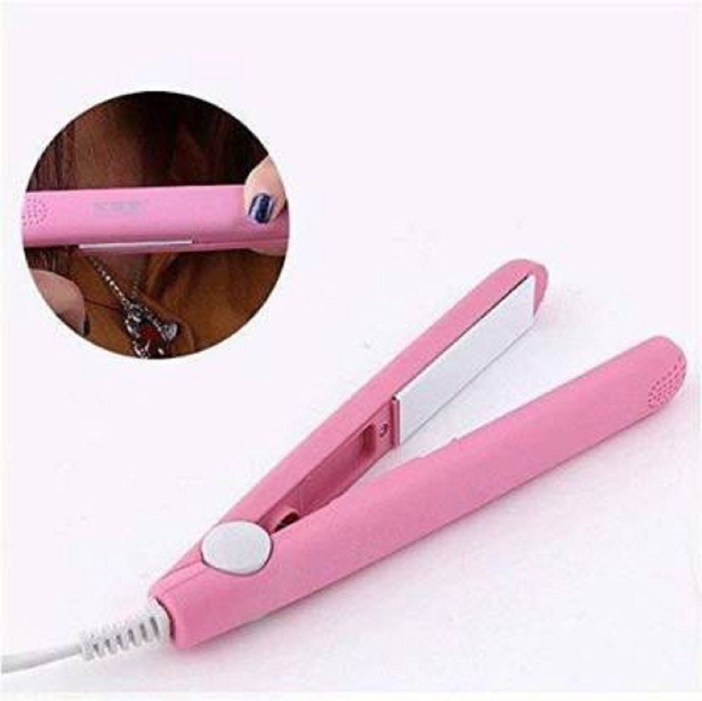 KHALIFA AND BADSHAH Hair Straightener for women Professional Hair Straighteners Flat Iron Specially Mini Hair Straightener AA-8, Mini Hair Straightener Ceramic Plates Fast Heat up Hair Straightener-image-41