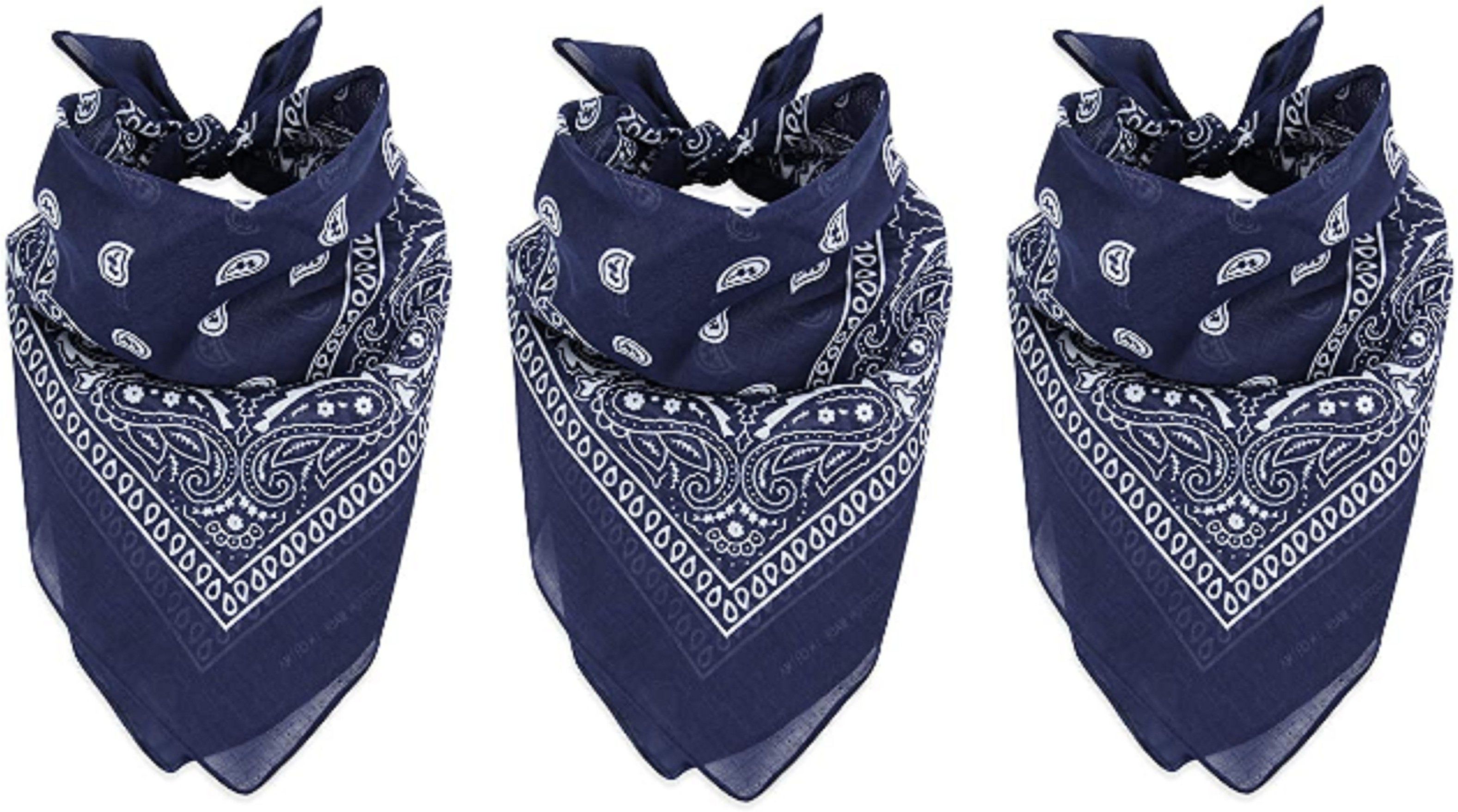 CozyFox 3- NAVY BLUE- Unisex Handkerchief For All Ages ["Navy Blue"] Handkerchief-picture-21