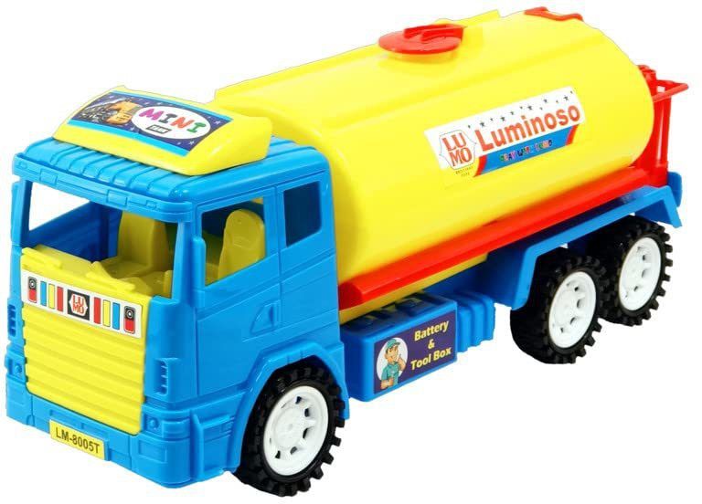 Push and Go Toy for Kids, Oil Tanker Truck Toy(Pack Of 1)-image-9