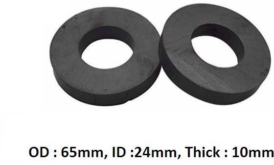 Magnet 65x24x10mm Kitchen Organiser Magnet, Multipurpose Office Magnets, Photo Gallery Magnets Pack of 2