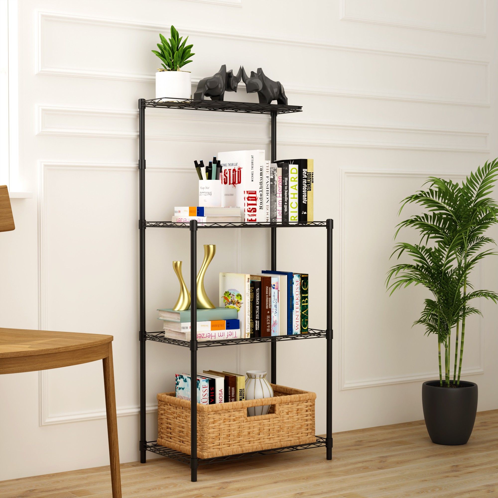 tunehome Metal Open Book Shelf-picture-21