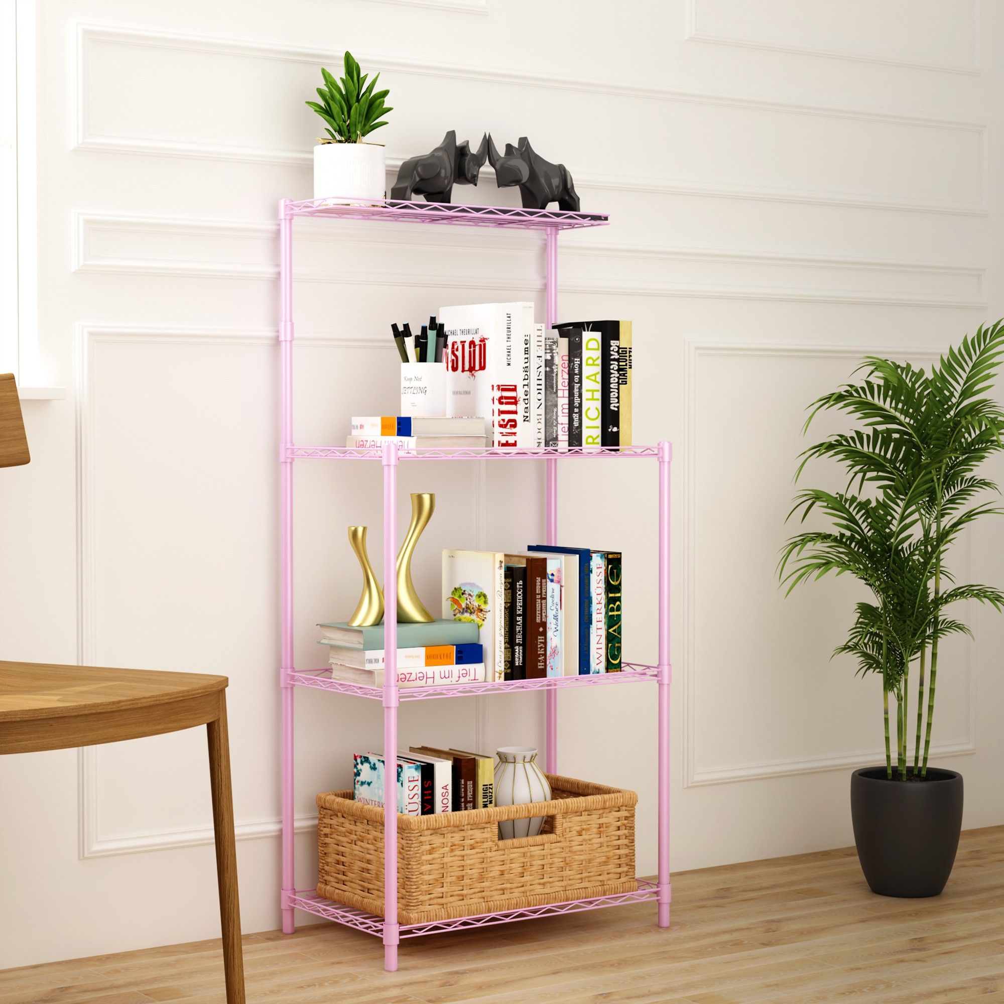 tunehome Metal Open Book Shelf-picture-16
