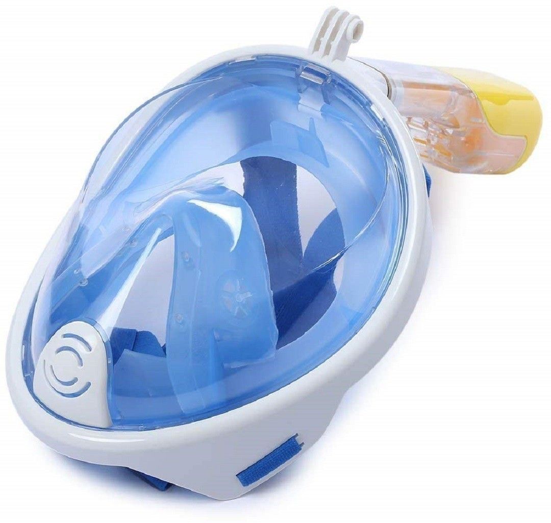 replex Anti Fog Snorkel Full Dry, Anti Fog, 180 Degree Vision Snorkeling Mask (L, XL) Diving Mask-picture-41