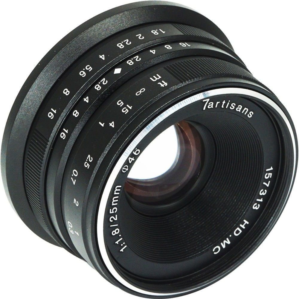 7Artisans Photoelectric 25mm f/1.8for Micro Four Thirds (Black) Wide-angle PrimeLens-picture-10