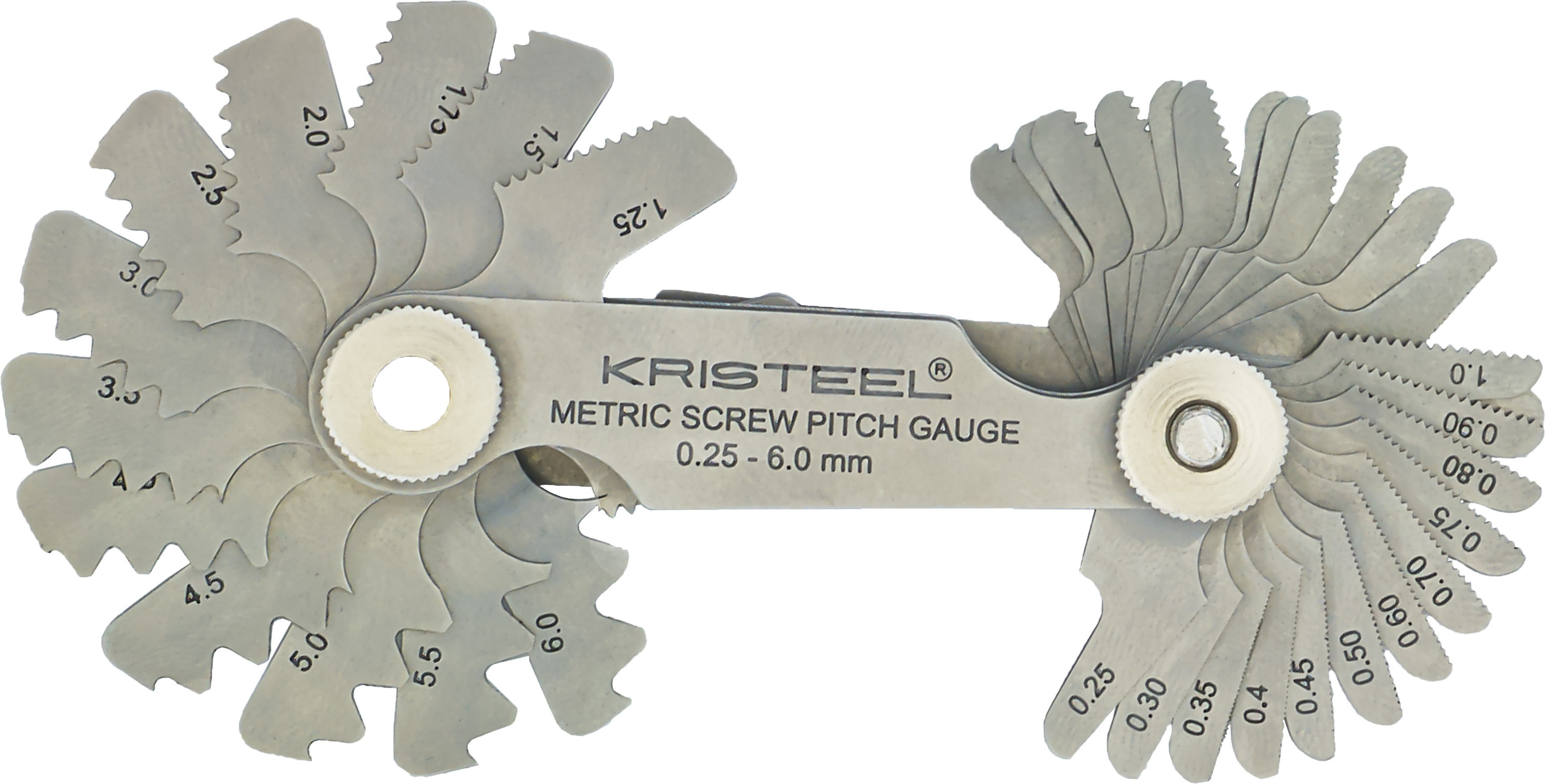 kristeel Screw Pitch Gauge - Combined (52 Leaves) [ SPG ] Micrometer Screw Gauge image 1