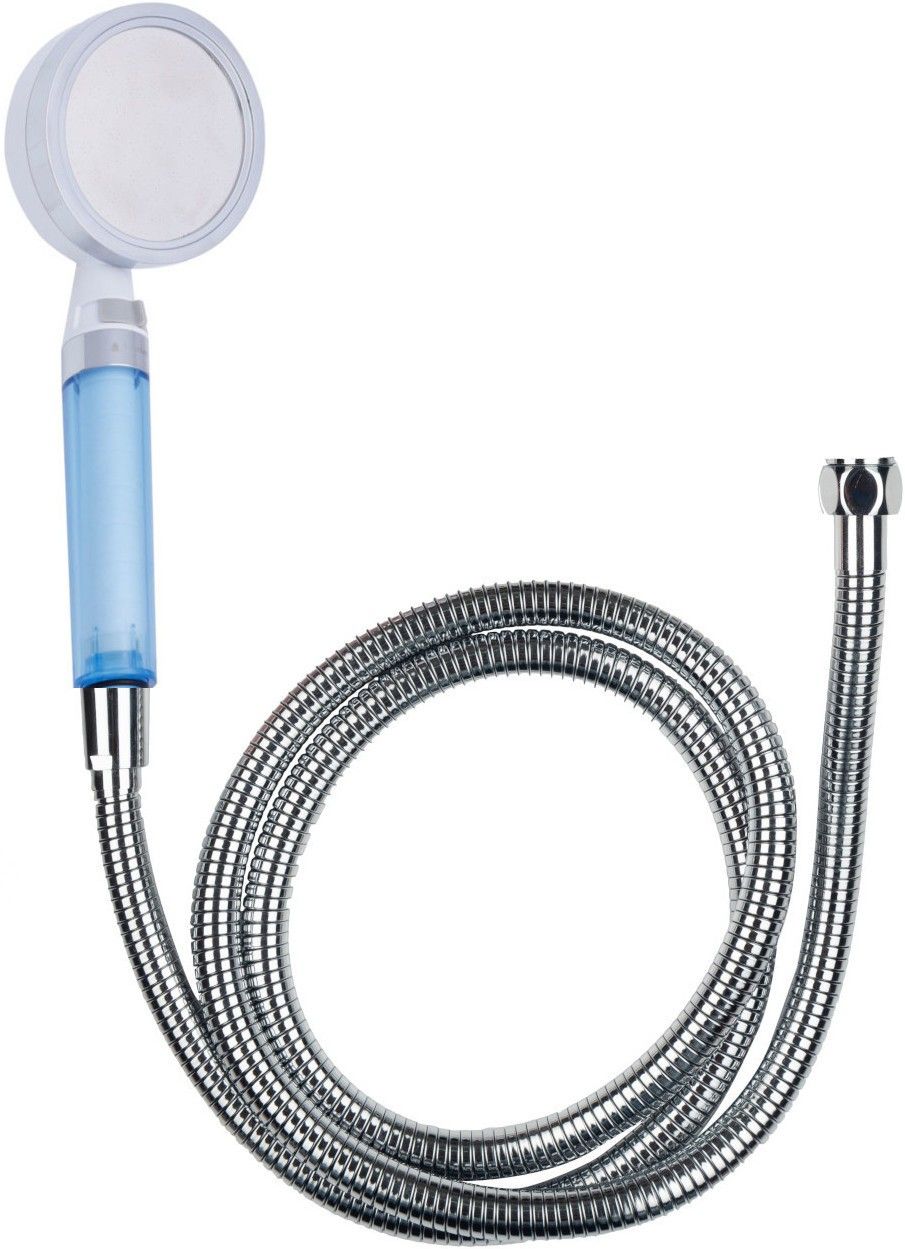 RiverSoft SH-3-HP Handheld shower filter for hard water and shower hose (Chrome) Handheld shower and shower hose-picture-43