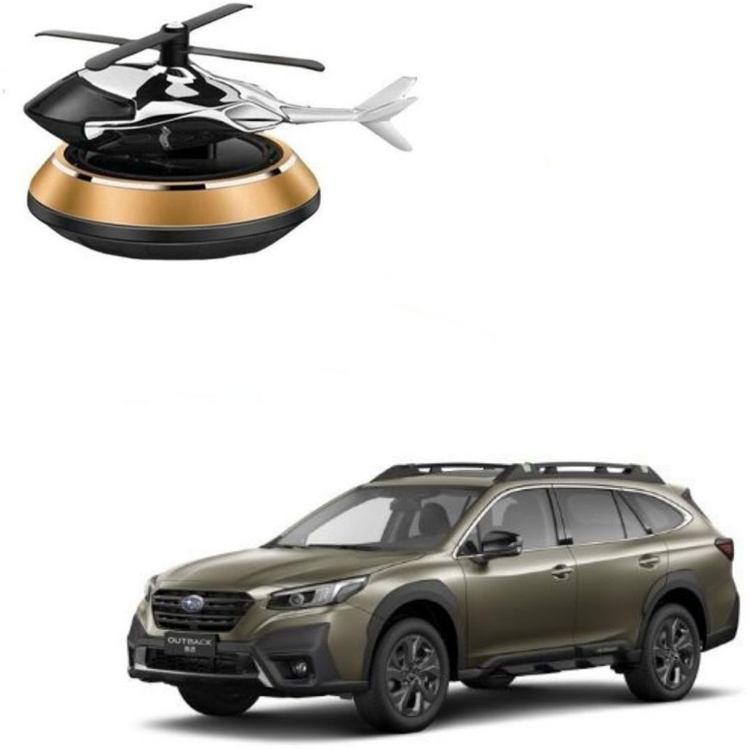 autogarh Golden Car Aroma Diffuser Air Freshener Perfume Solar for Subaru outback Air Purifier-picture-15
