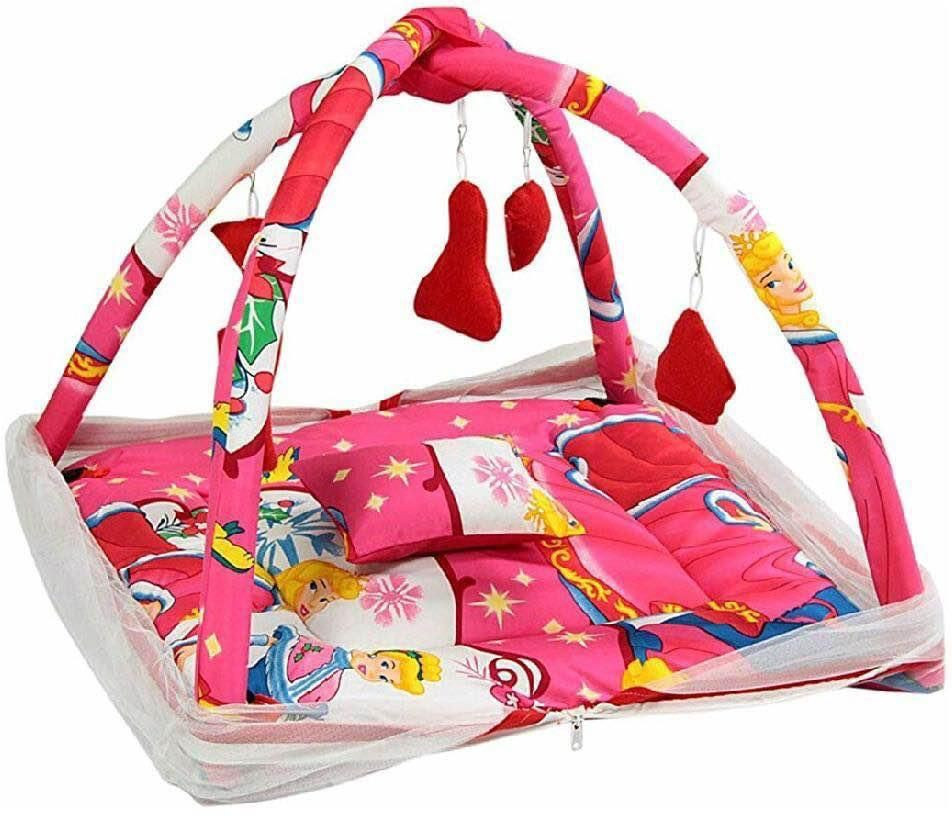 radecor Polyester Infants Washable Colorful Baby Themed Mosqito Net Polyster Cinderella Mosquito Net image 1