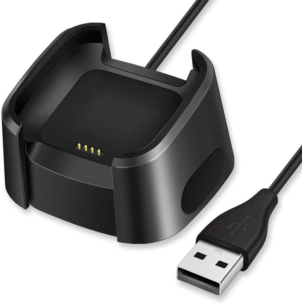 comcast Charger Dock Cable Compatible with Fitbit Versa/Versa Lite (Not fit for Versa 2) Charging Pad