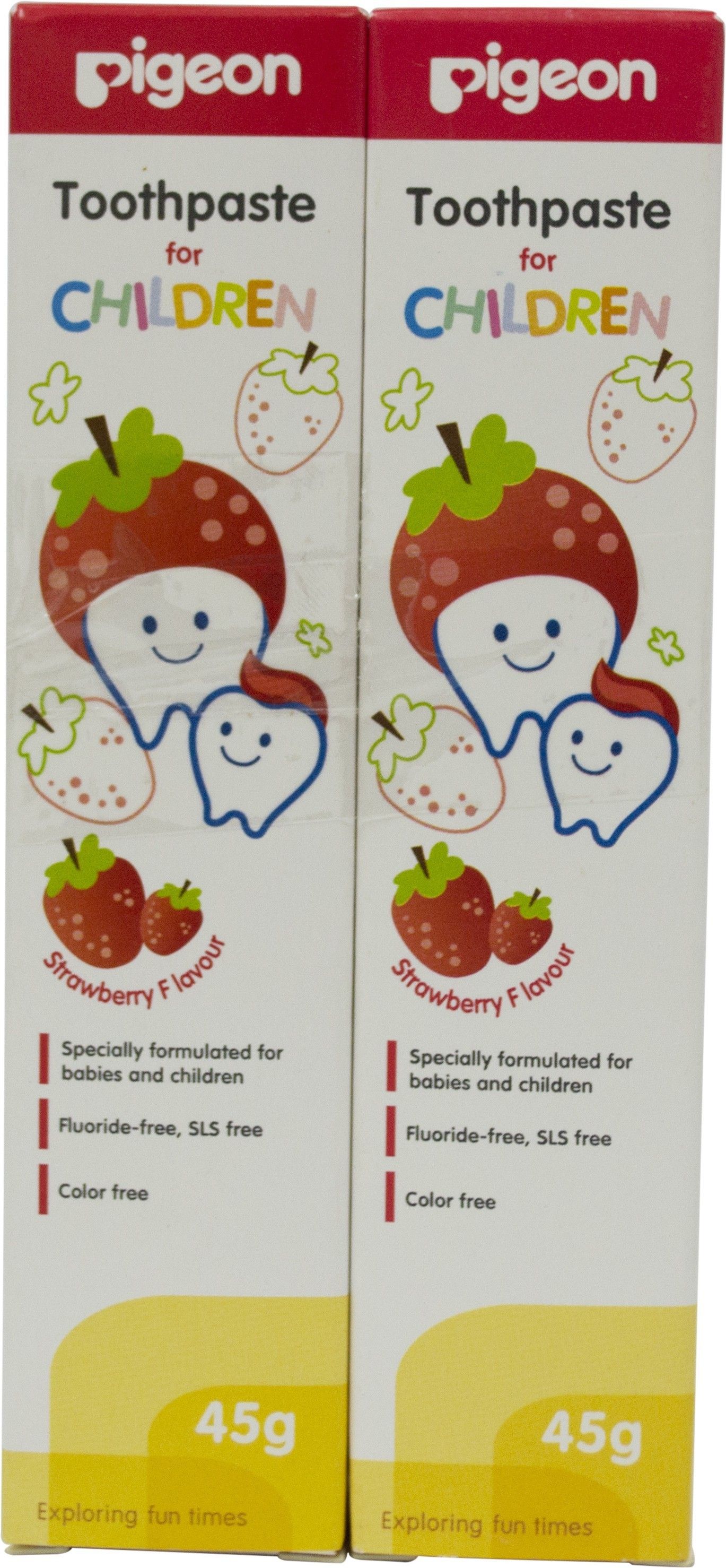 Pigeon Strawberry Toothpaste (Pack of 2)