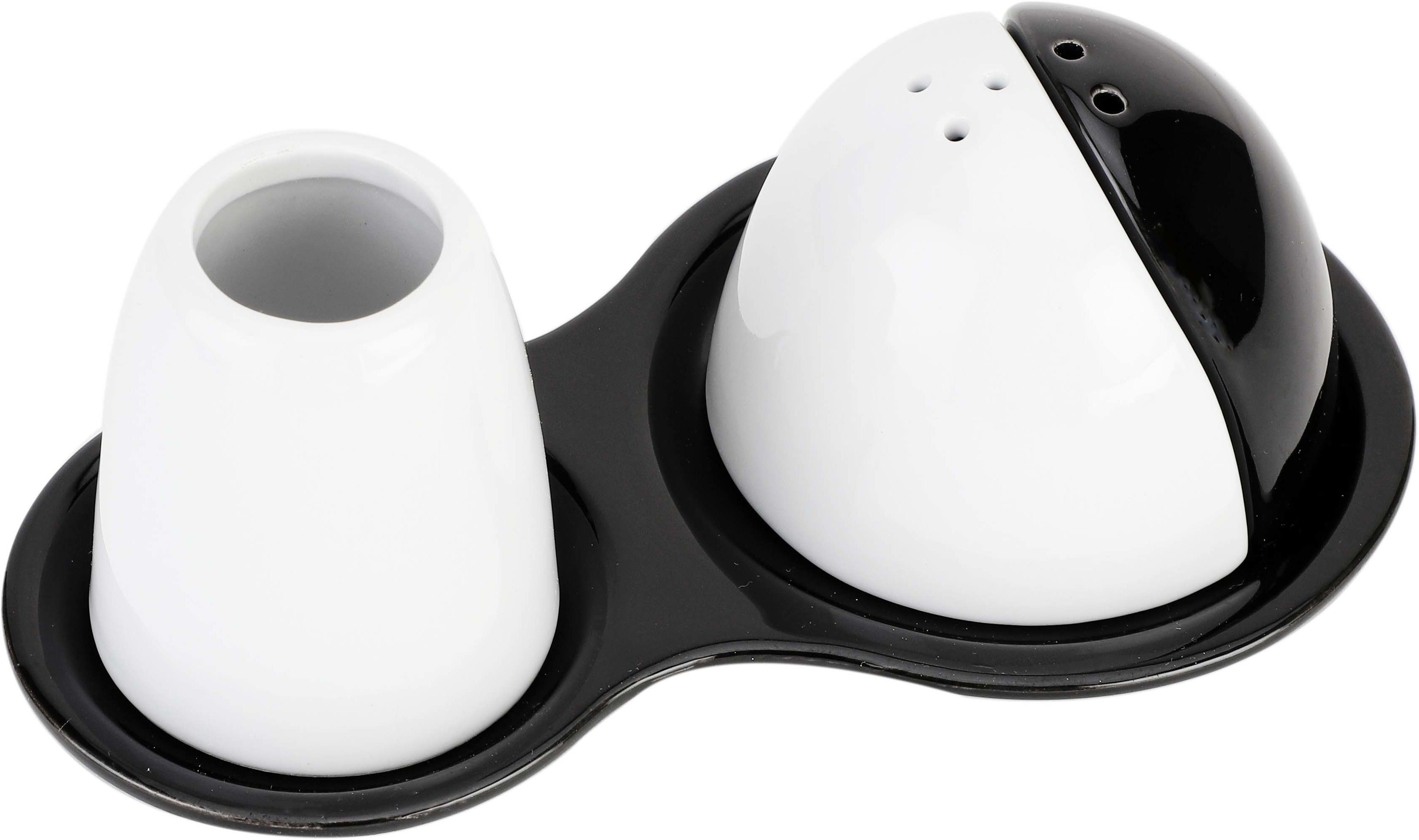 4 Pcs Bone China Salt and pepper set with 1 Tray,1 Toothpick Sugar Sprinkler Shaker 100 gm-image-28
