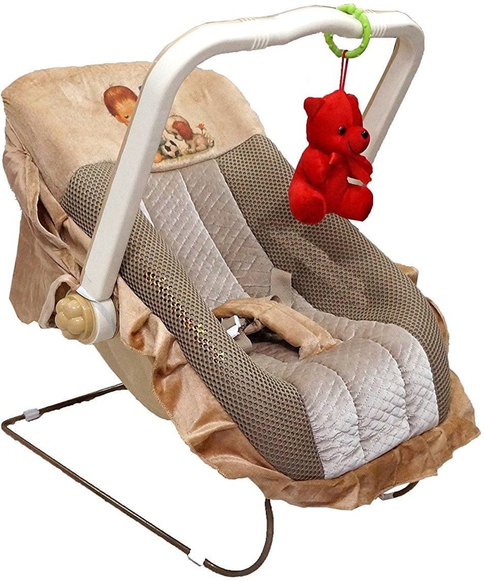 12 in 1 Musical Baby Feeding Swing Rocker Carry Cot Cum Bouncer Bouncer-image-35