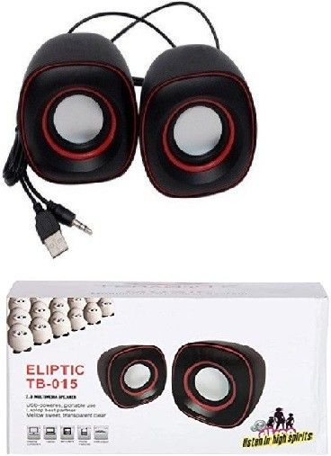 TERABYTE Black TB-015 USB Portable Laptop/Desktop Speaker, 2 W Laptop/Desktop Speaker-image-39