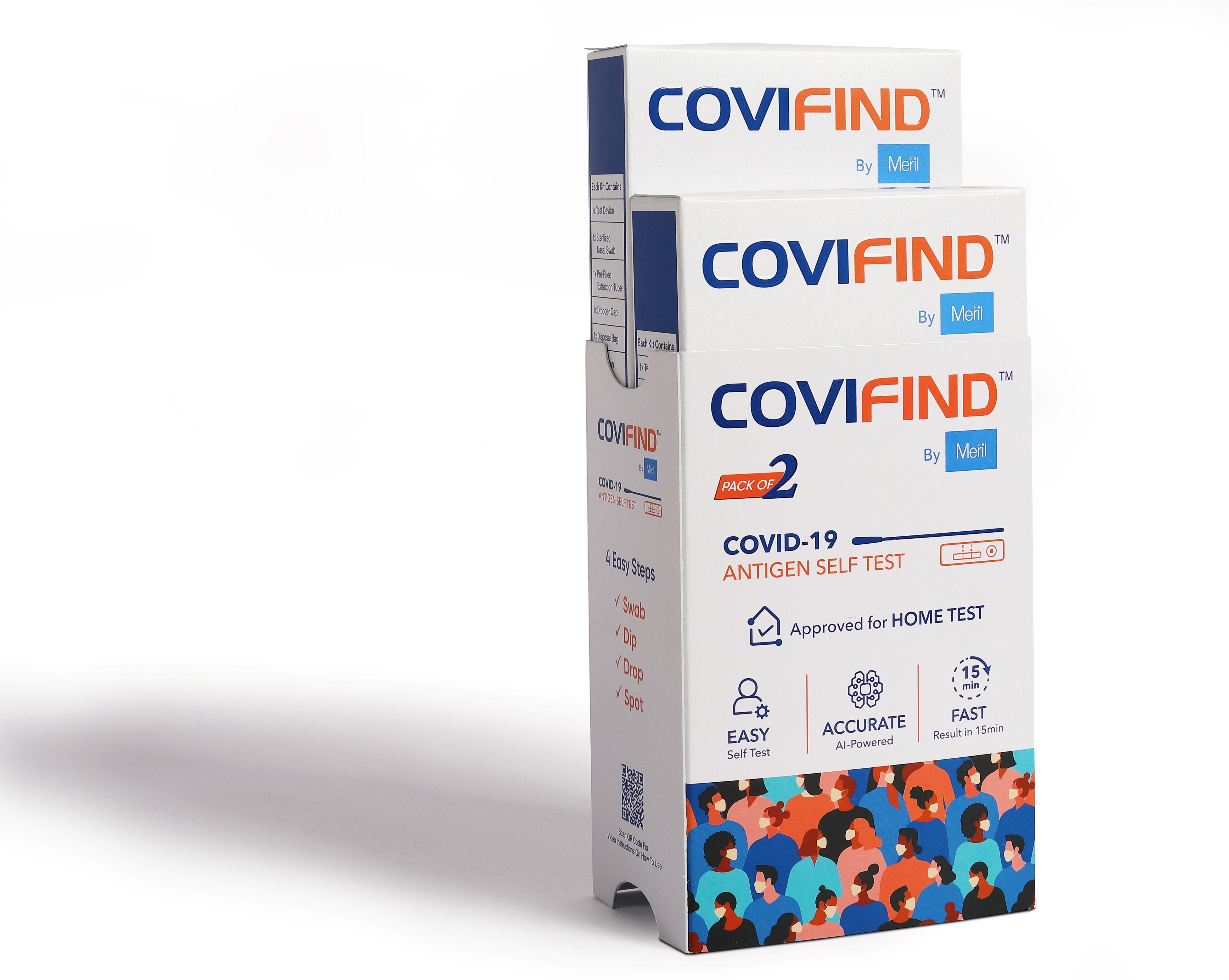covifind Covid-19 Rapid Antigen Test Kit- ICMR Approved (Pack of 2) COVID-19 Rapid Antigen Kit (Home-based/self)-picture-11