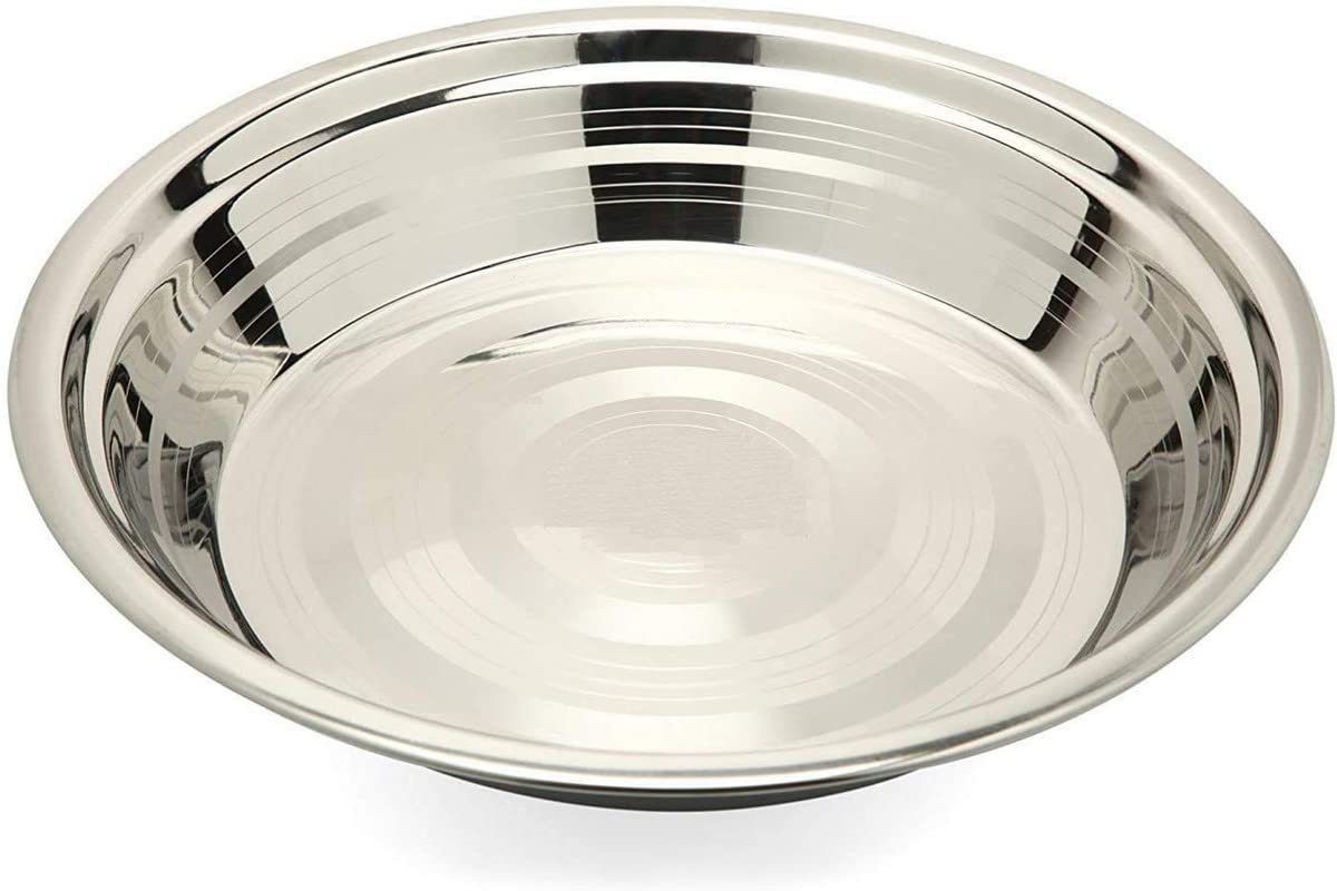 Atta Parant Dough Mixer Regular Use Stainless Steel Parat (Size- 13.4 Inch) Paraat-image-31