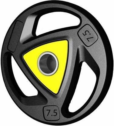 15 kg Olympic Triangle Weight Plates (7.5x2 )- 30 mm Hole Home Gym Combo-image-47