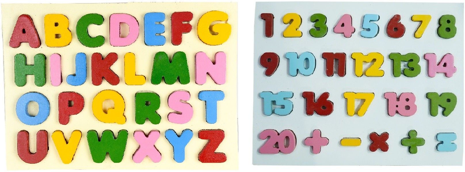 Combo 3D Capital Alphabet & Number 1-20 Montessori Letters Toy for Kids-image-40