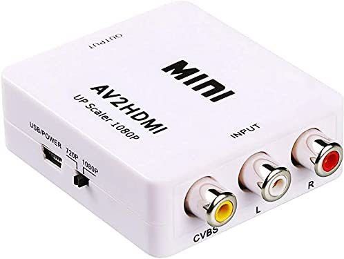 ezcap Mini Composite AV RCA to HDMI Video Converter Adapter Full HD 1080p UP Scaler Media Streaming Device-picture-25