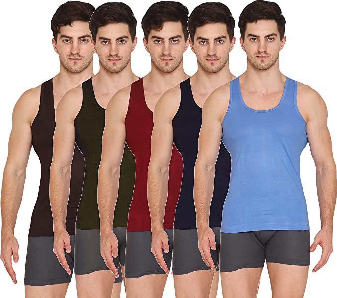 vip Pack of 5 Leader Men Vest-picture-31
