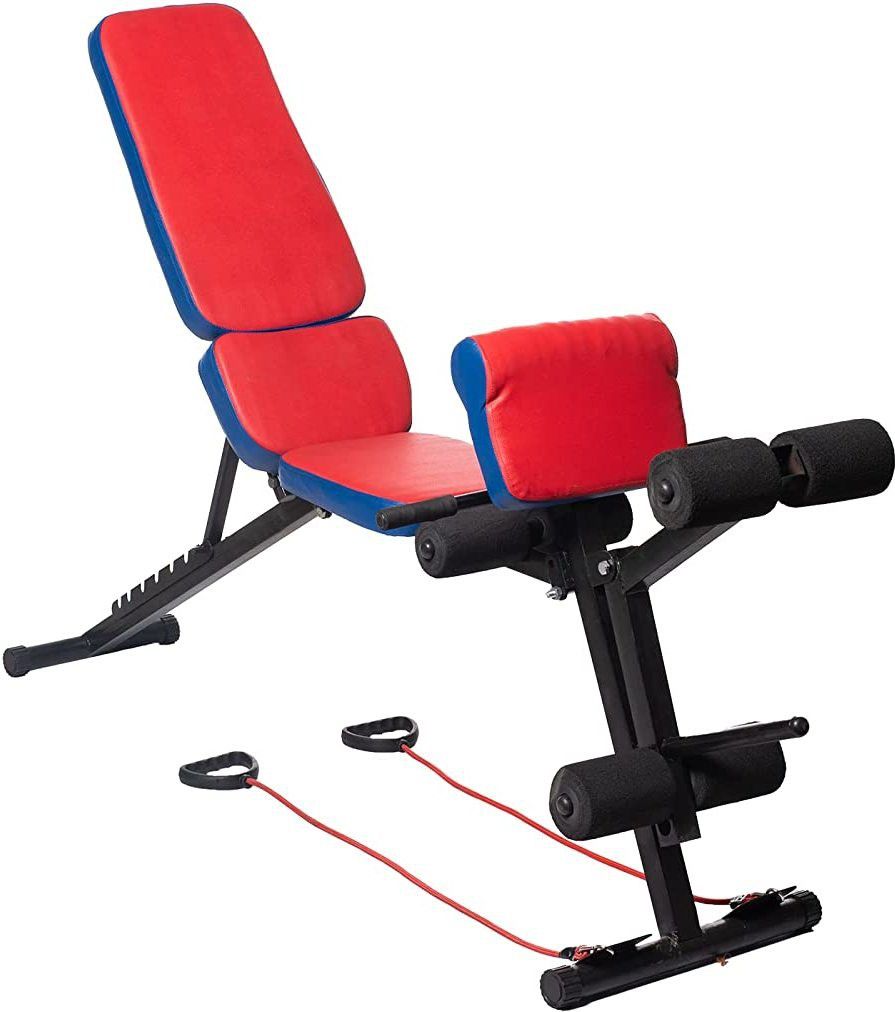 iris Fitness 34-in-1 Ergonomically Designed Weight Bench for Full Body Workout Multipurpose Fitness Bench-picture-4