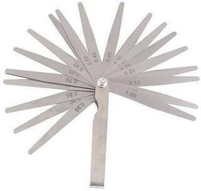 samenx Feeler Gauge .05 to 1.00 MM with 13 Blades Feeler Valves Measure Tool Marking Gauge-picture-13