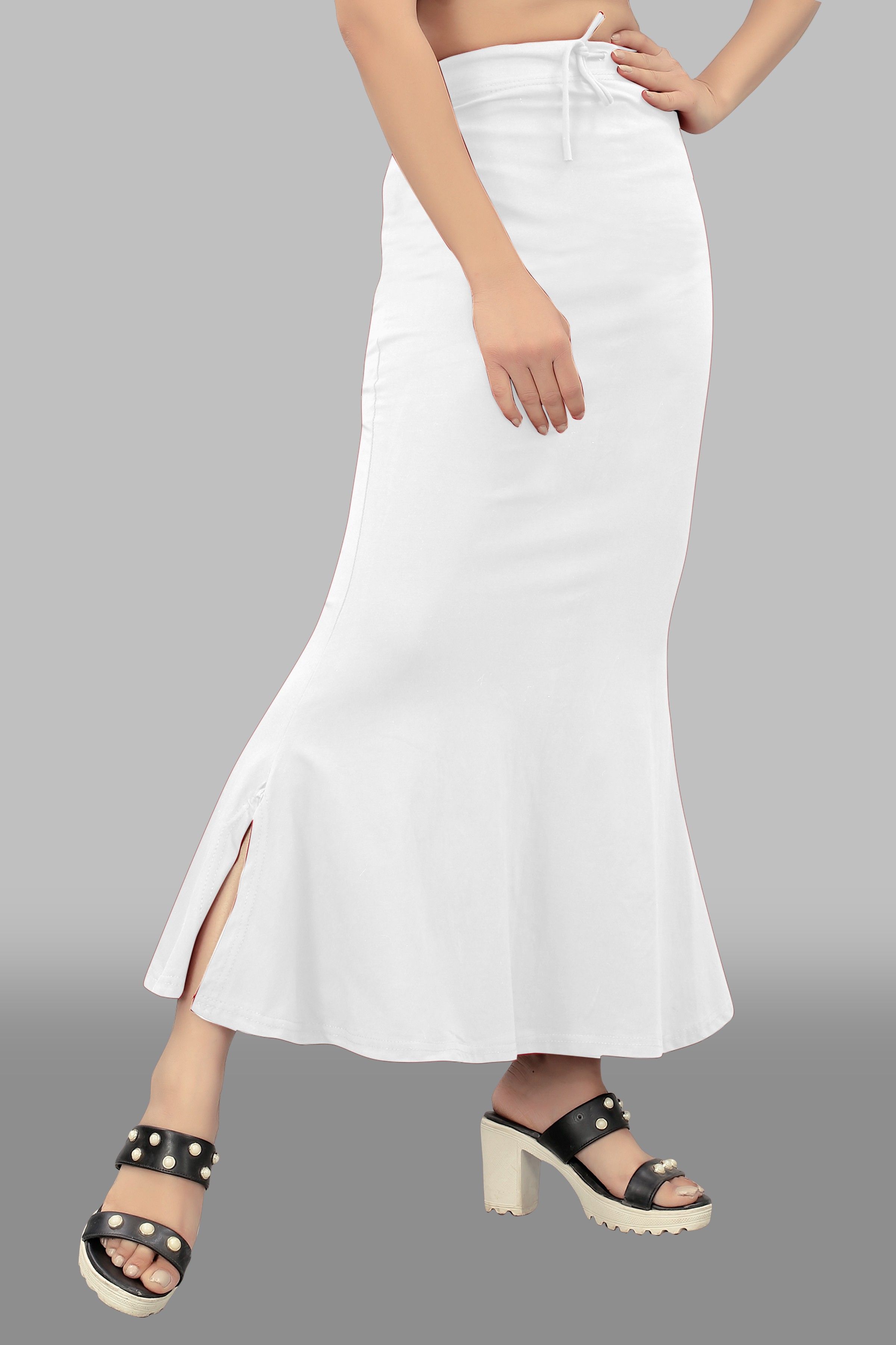 keshav piya fab FK White Fishskurat L Lycra Blend Petticoat-picture-11