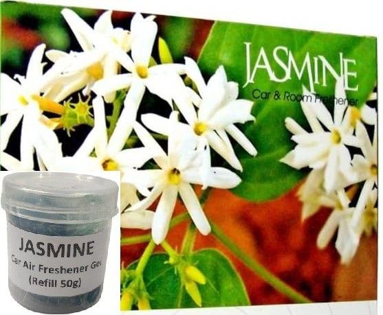 rexalt Car air freshner refill 50g (Jasmine) Portable Car Air Purifier-picture-3