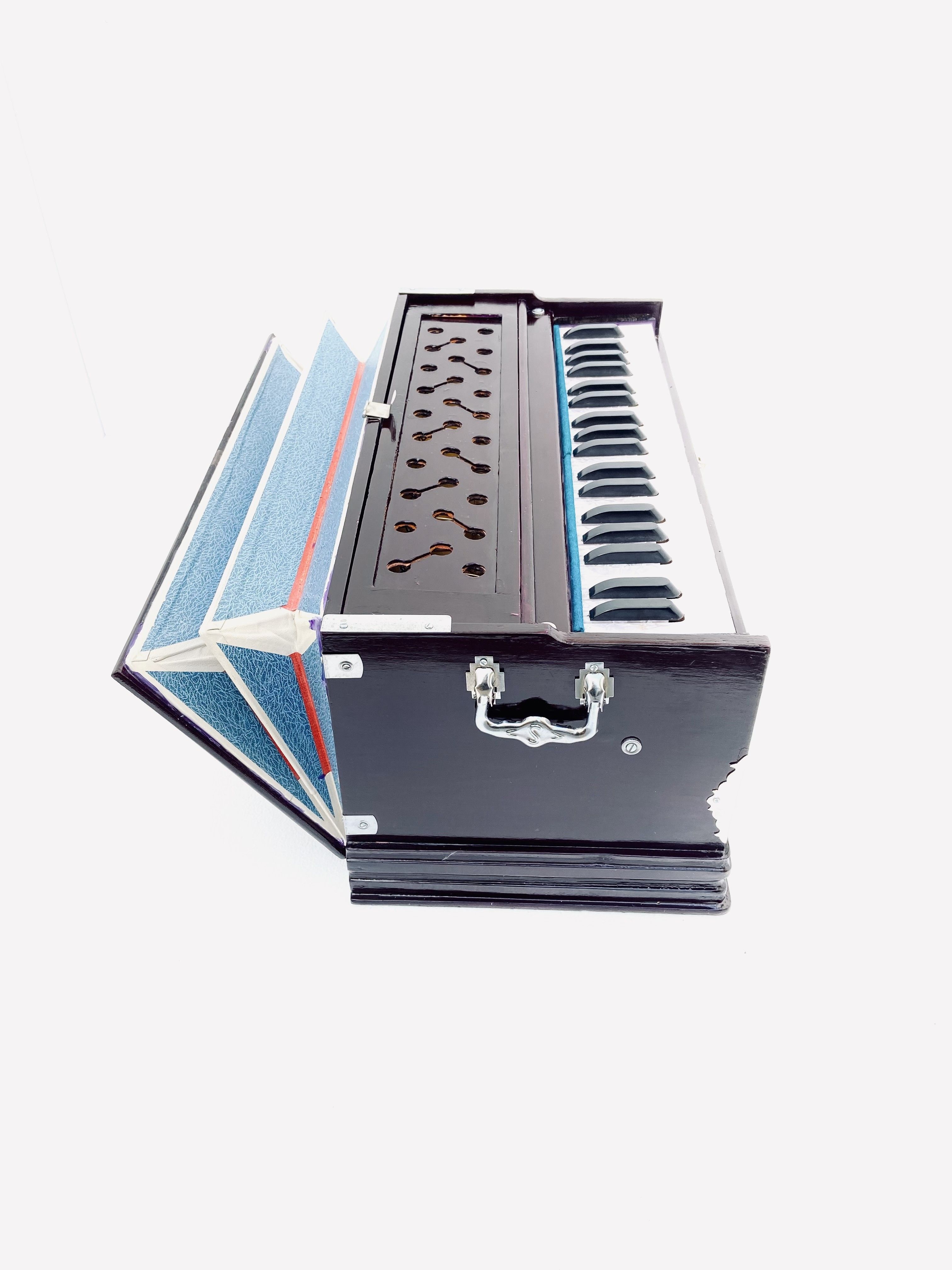 maga mart Harmonium- 3 1/4 Octave, Double Bellow, 39 Keys,7 Stopper, Bass- Male Reed Harmonium- 3 1/4 Octave, Double Bellow, 39 Keys,7 Stopper, Bass- Male Reed 3.2 Octave Hand Pumped Harmonium-picture-18