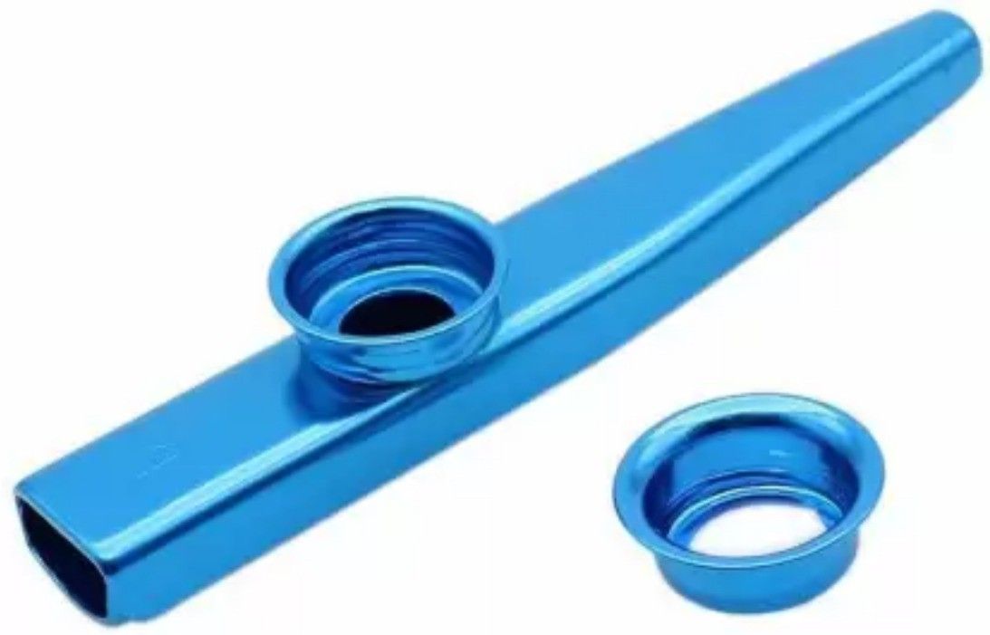 rrmin India Kazoo Aluminum Alloy Metal with Flute Diaphragm Gift for Kids Music Lovers-picture-17