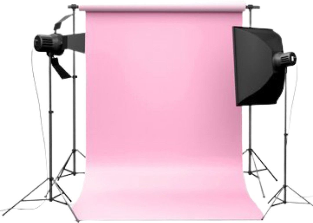 Windrop Solutions 4x10 feet ROSE PINK Screen Background Backdrop Photo Videos Reflector-picture-12