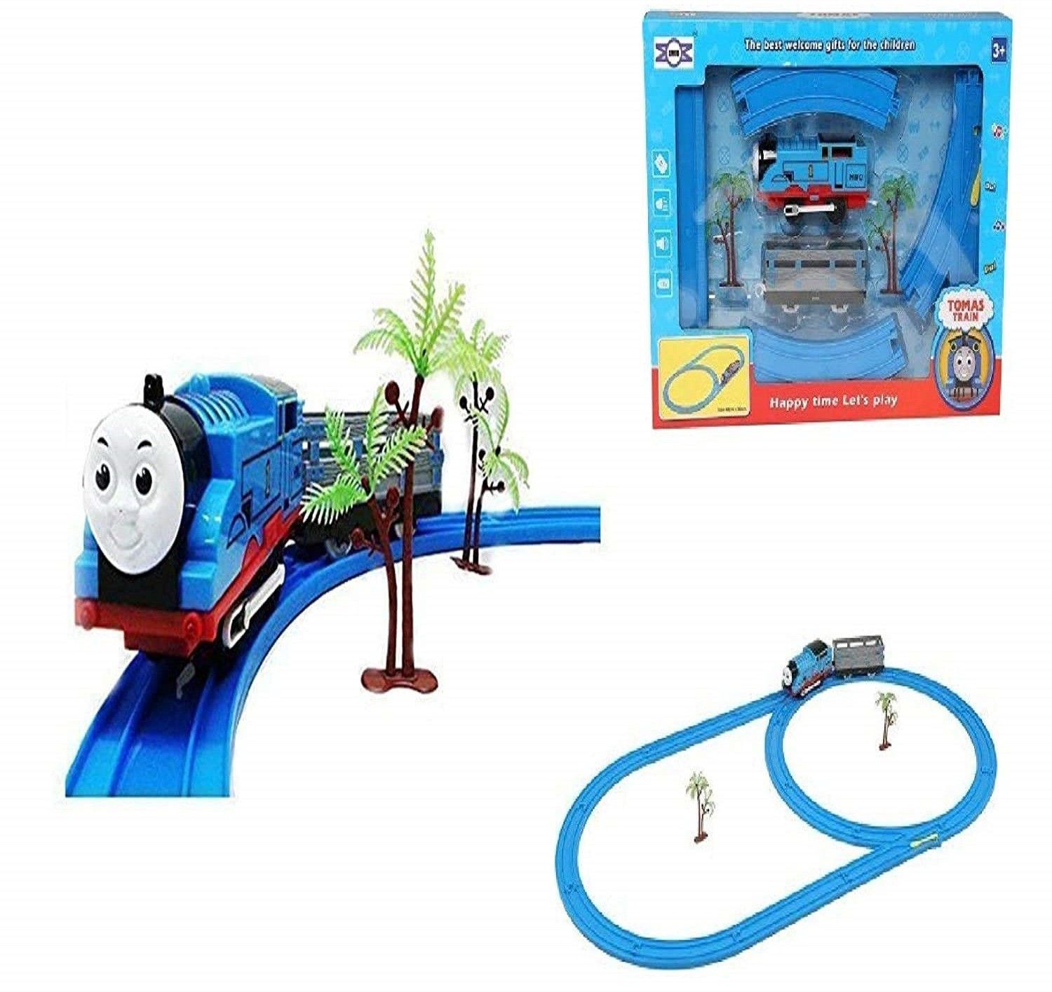 ktrs Tomas & Friends Battery Operated Toy Train with Track Set Sound-picture-32