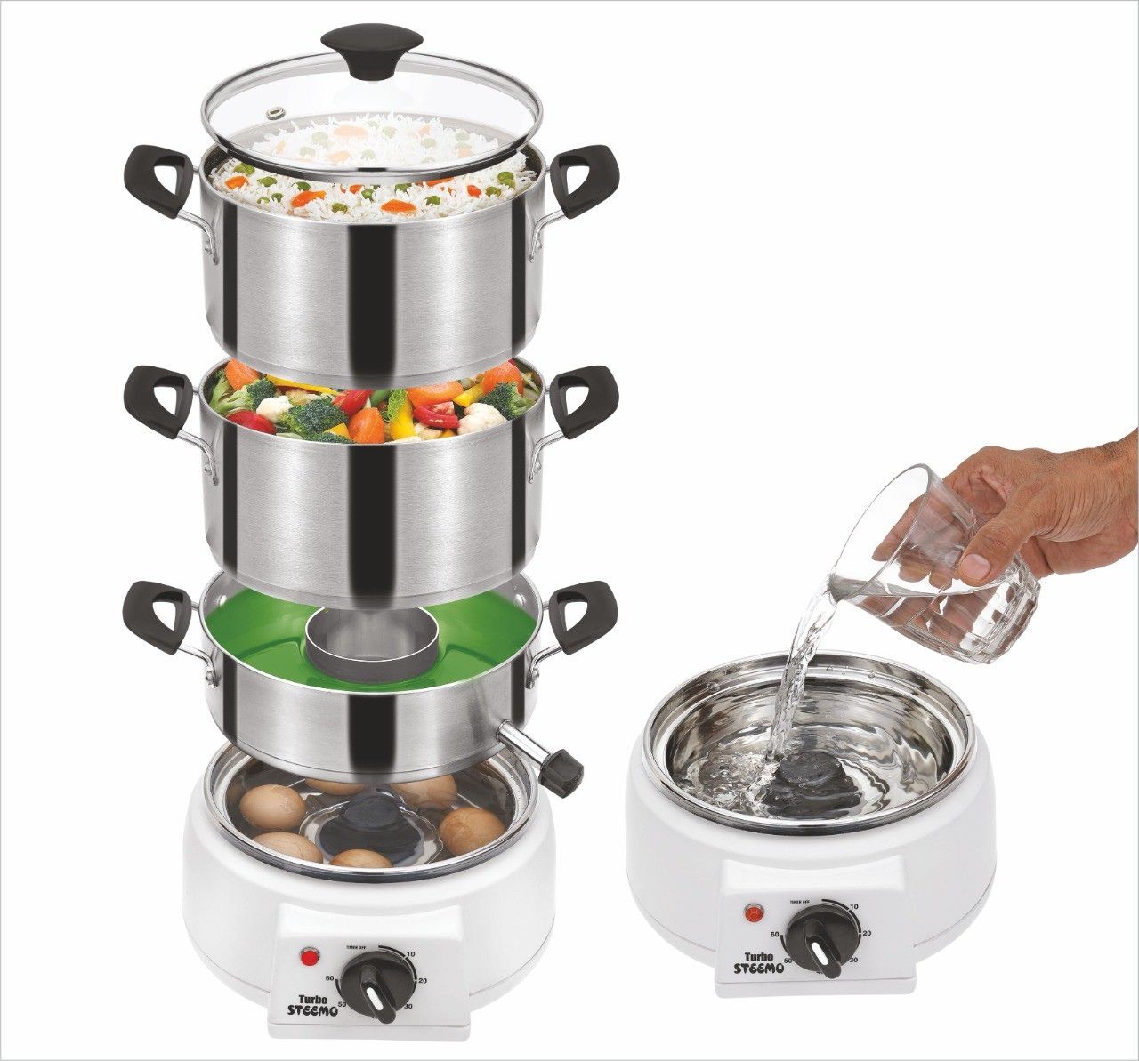 S-ALL SS 2 Electric Rice Cooker-image-3