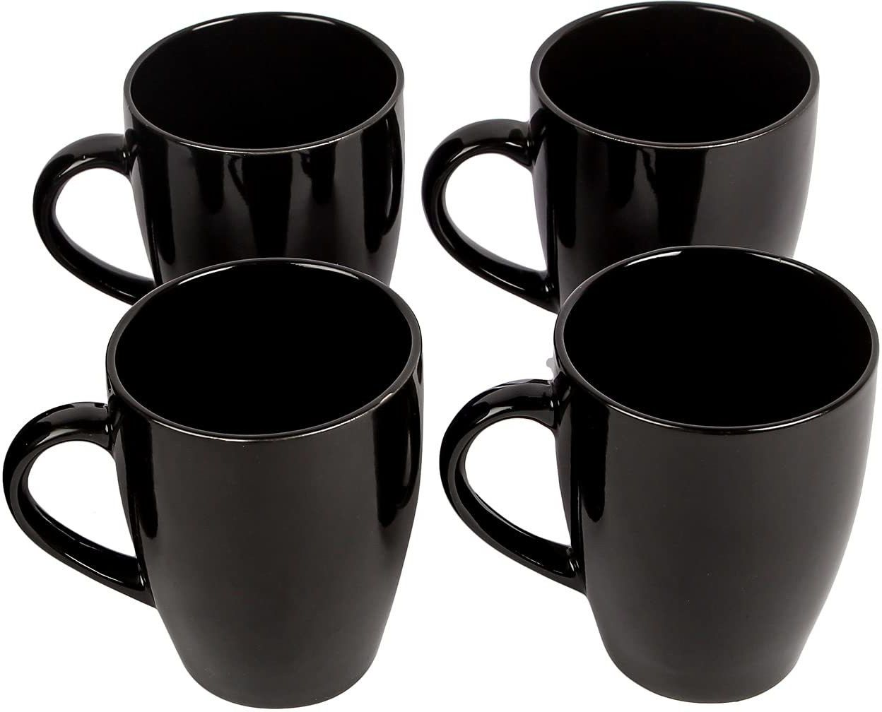 newai Ceramic Milk Coffees Black mug 250ML pack of 4 Ceramic Coffee Mug-picture-25