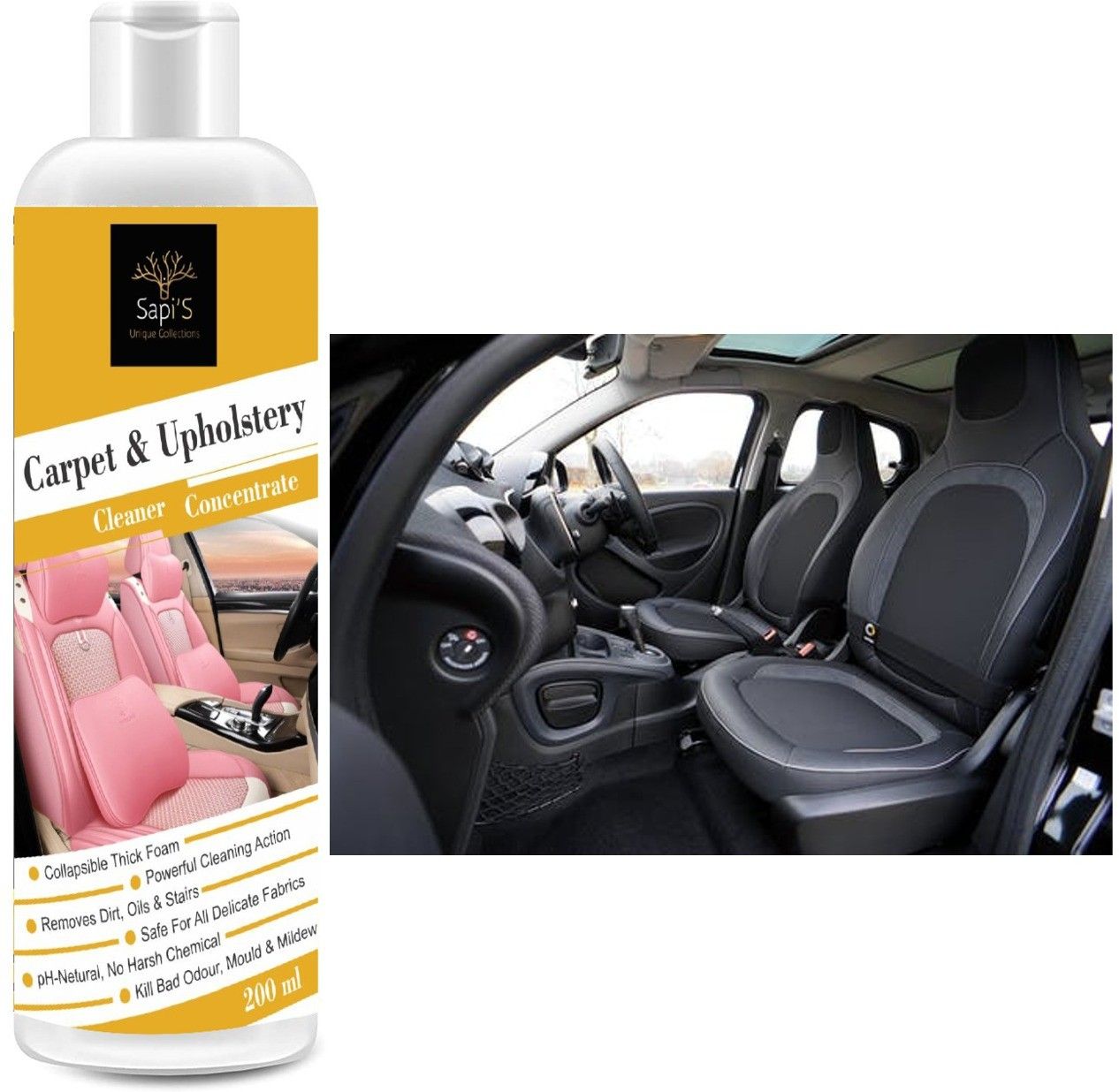 sapi's Carpet And Car interior Cleaner Car Interior Cleaner | Carpet Cleaner Vehicle Interior Cleaner-picture-22