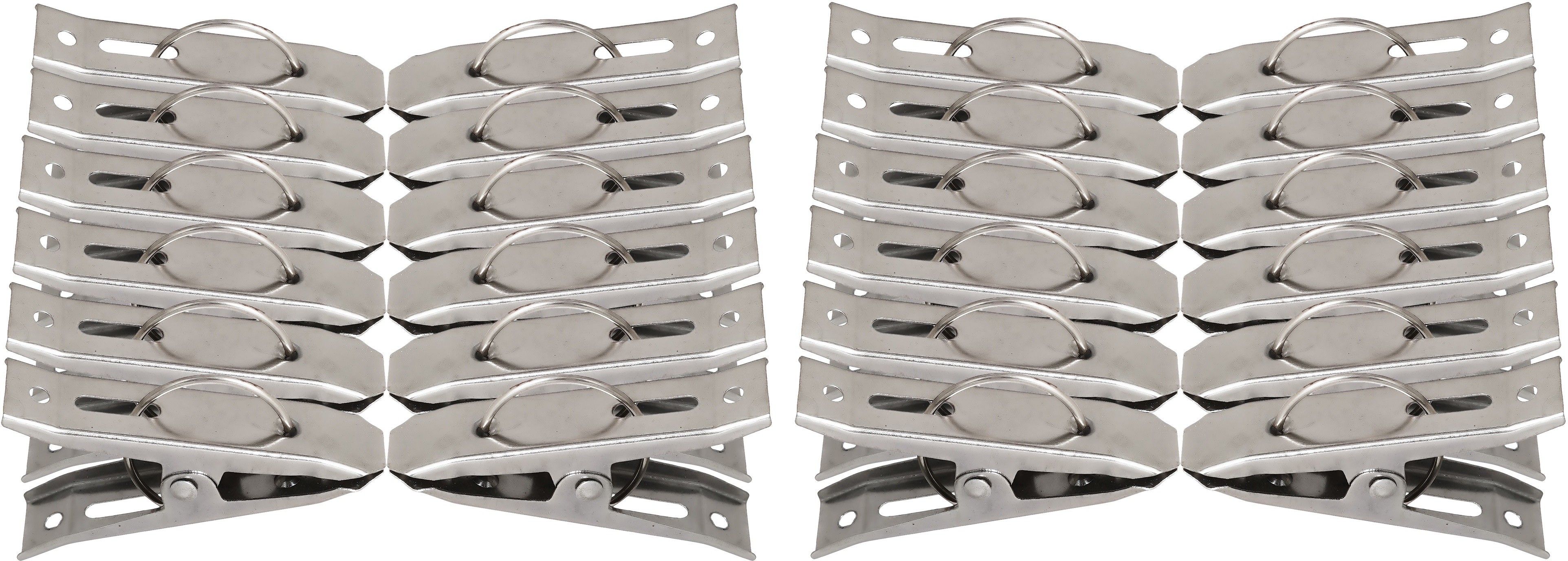 fashion bizz 24 Stainless Steel Cloth Clips-picture-7