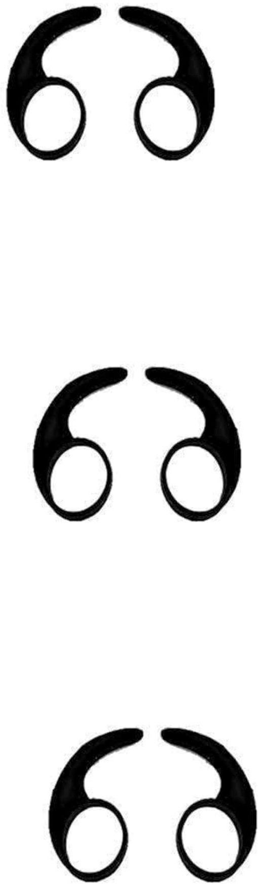 Somapa 6 Pcs Silicone Earhook For Rockerz 255 | earbuds For Rockerz 255+ In The Ear Headphone Cushion