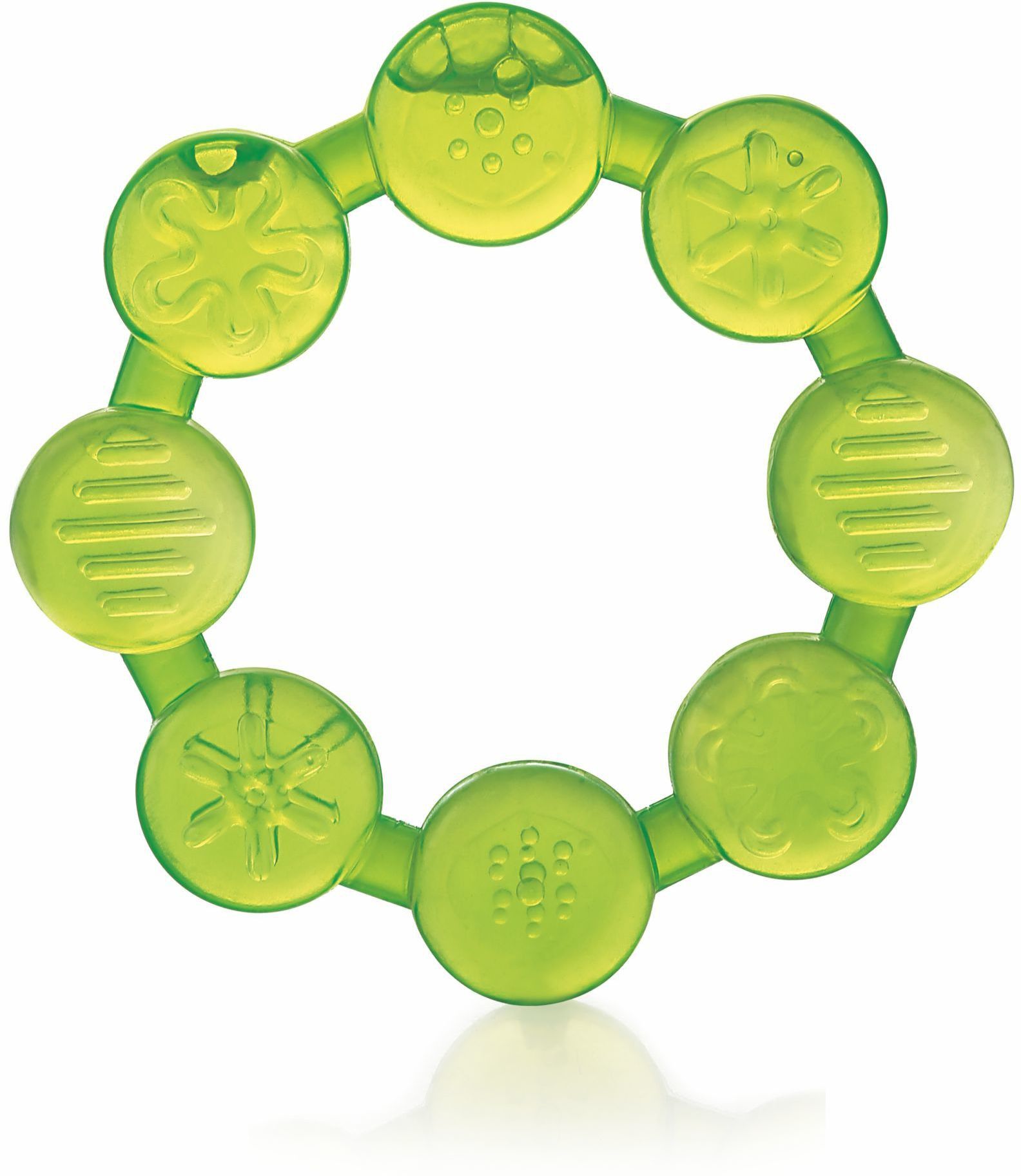 Ring Water Filled Teether with Carry Case, Cooling Teether, BPA free 3M+ Teether
