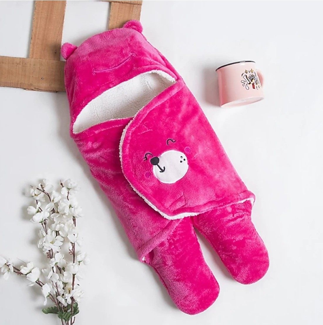 Newborn Baby Sleeping Bag Pack of Wearable Swaddle Wrapper For Boys And Girls Sleeping Bag