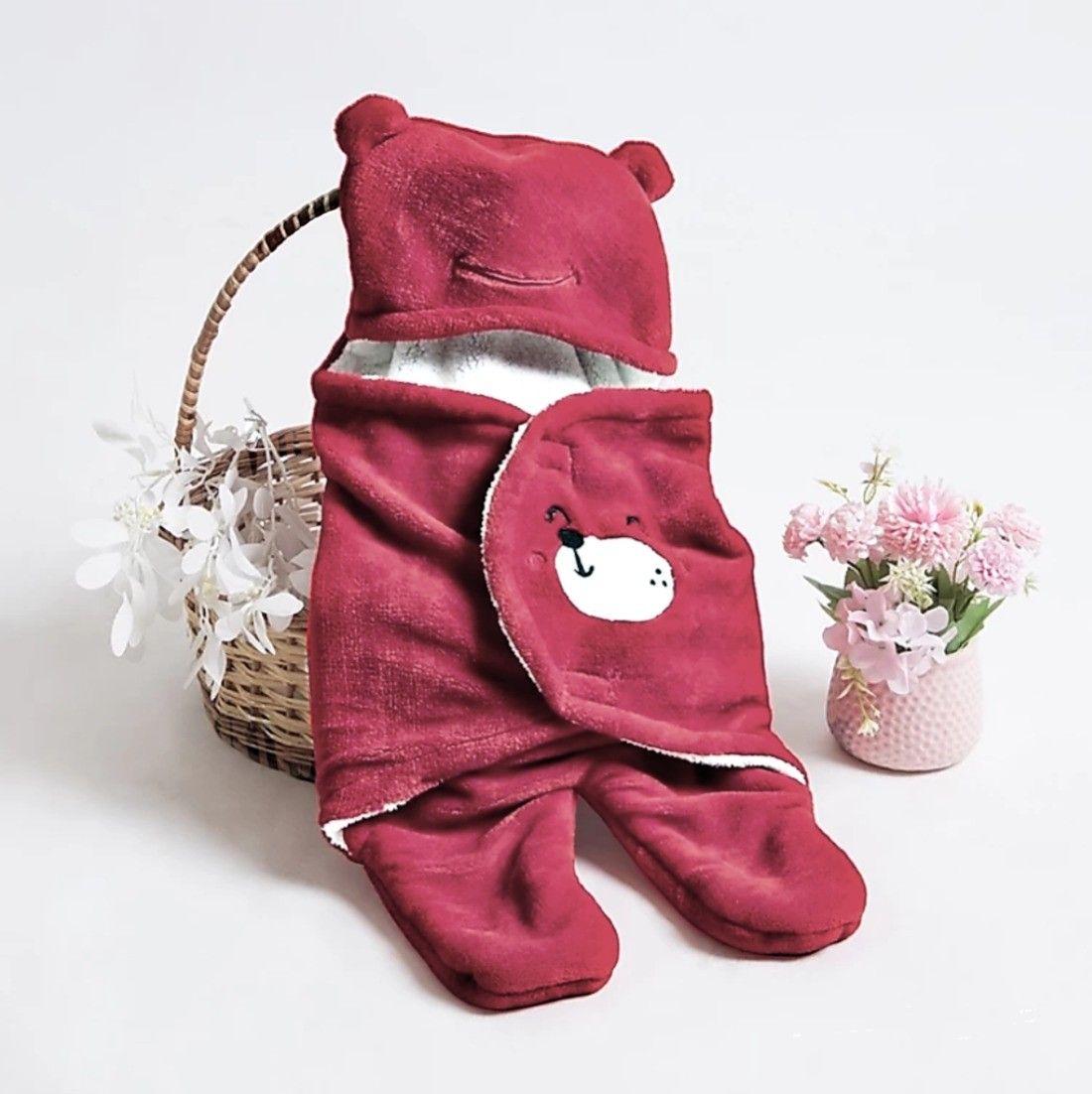 Newborn Baby Sleeping Bag Pack of Wearable Swaddle Wrapper For Boys And Girls Sleeping Bag-image-37