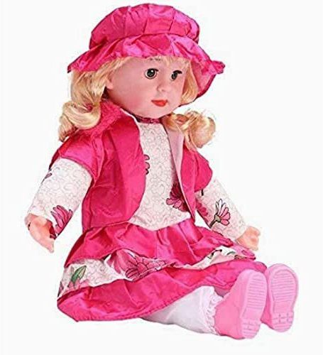 Singing Musical Baby Poem Doll Toy (Multicolor)