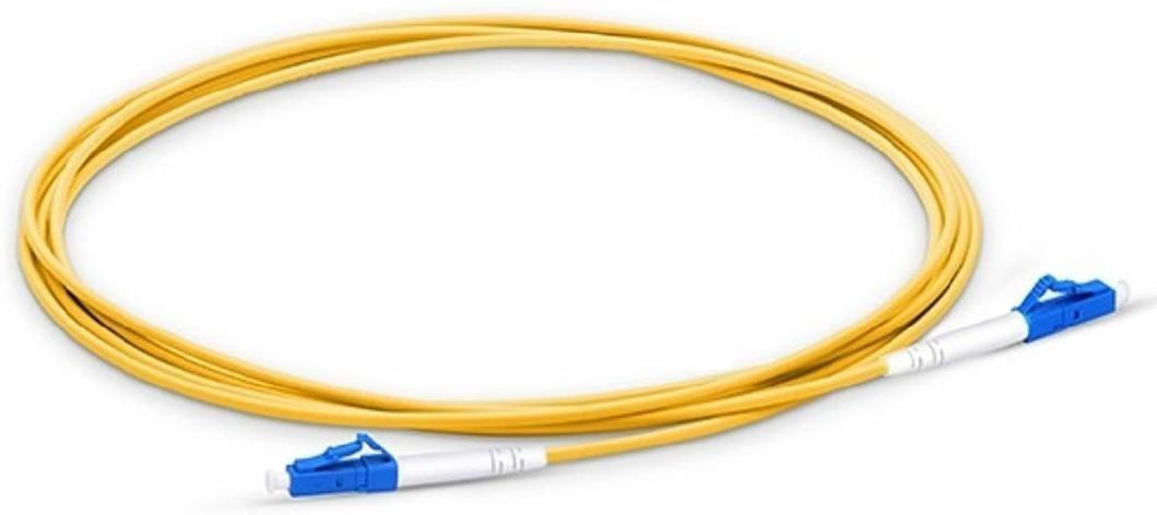 HANUTECH LC/PC-LC/PC Single Mode Simplex 5 Meter Fiber Optic Patch Cord Optical Fiber Cables (5 Meter) Tower Server image 1