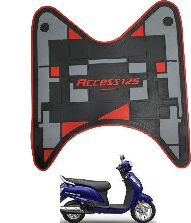digital craft ACCESS 125 Multi Color Washable Scooty Mat footmate Suzuki Access 125 Two Wheeler Mat-picture-3
