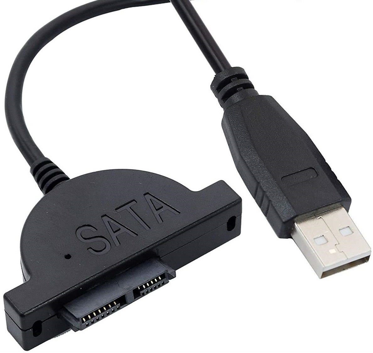 AlexVyan USB 2.0 to 13Pin Slimline SATA Laptop CD/DVD ROM Optical Drive Adapter USB Adapter-image-30