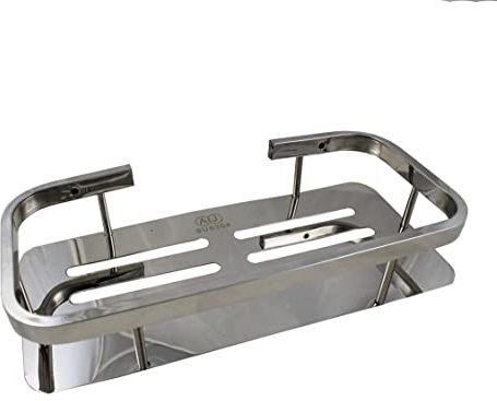 Premium Stainless Steel 304 Caddy Basket, Bathroom , Toilet, Kitchen Shelf Bathtub Caddy